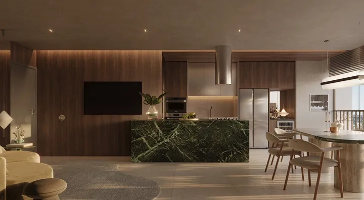 Apartamento de 2 suítes no Jardim Karaíba