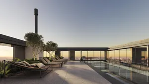 Apartamento compacto de alto padrão com vista para o lago no Parque Una — miniatura 1