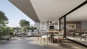 Apartamento compacto de alto padrão com vista para o lago no Parque Una — miniatura 10