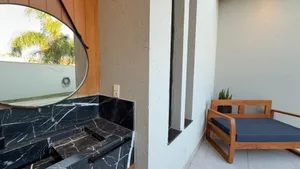 Casa de esquina com piscina aquecida e energia fotovoltaica em condomínio de alto padrão — miniatura 20