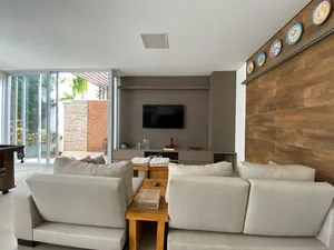 Sobrado de 4 suítes com piscina aquecida e espaço gourmet completo em condomínio tradicional — miniatura 23