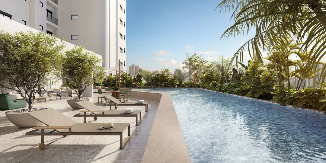 Apartamento de 3 suítes com vista para o lago no Parque Una — foto 1