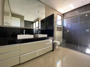 Sobrado de 3 suítes com piscina aquecida e área gourmet em condomínio de alto padrão — miniatura 37