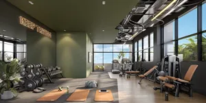 Apartamento de 3 suítes com vista para o lago no Parque Una — miniatura 4
