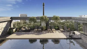 Apartamento compacto de alto padrão com vista para o lago no Parque Una — miniatura 7